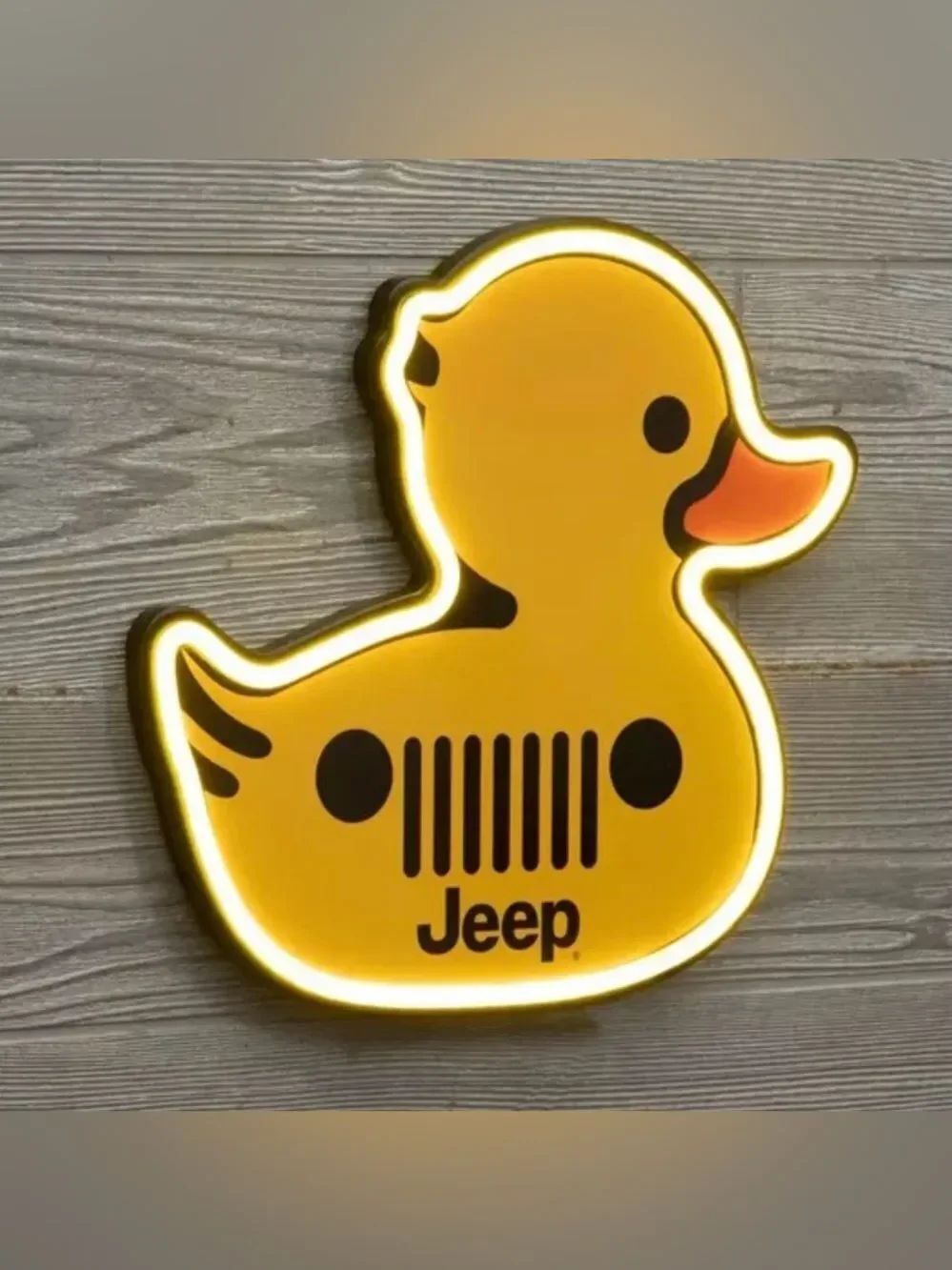 Jeep Duck LED Neon Sign